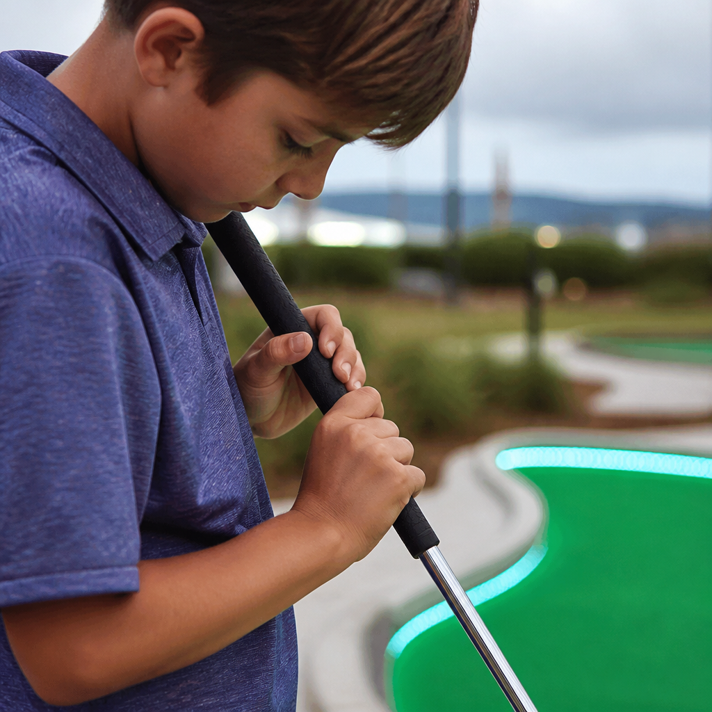 ครอบครัวสายกีฬาต้องรู้ รีสอร์ทกอล์ฟที่เปิด Night Golf กรุงเทพสำหรับเด็กและผู้ใหญ่พร้อมอุปกรณ์กอล์ฟทุกระดับฝีมือ
